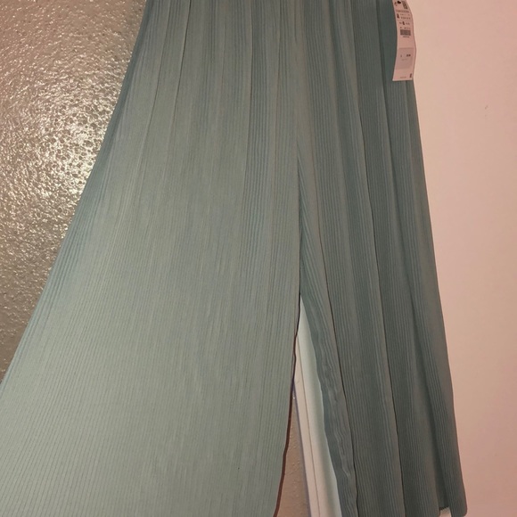 Zara Basic Wide leg Polyester Capri - Picture 6 of 6